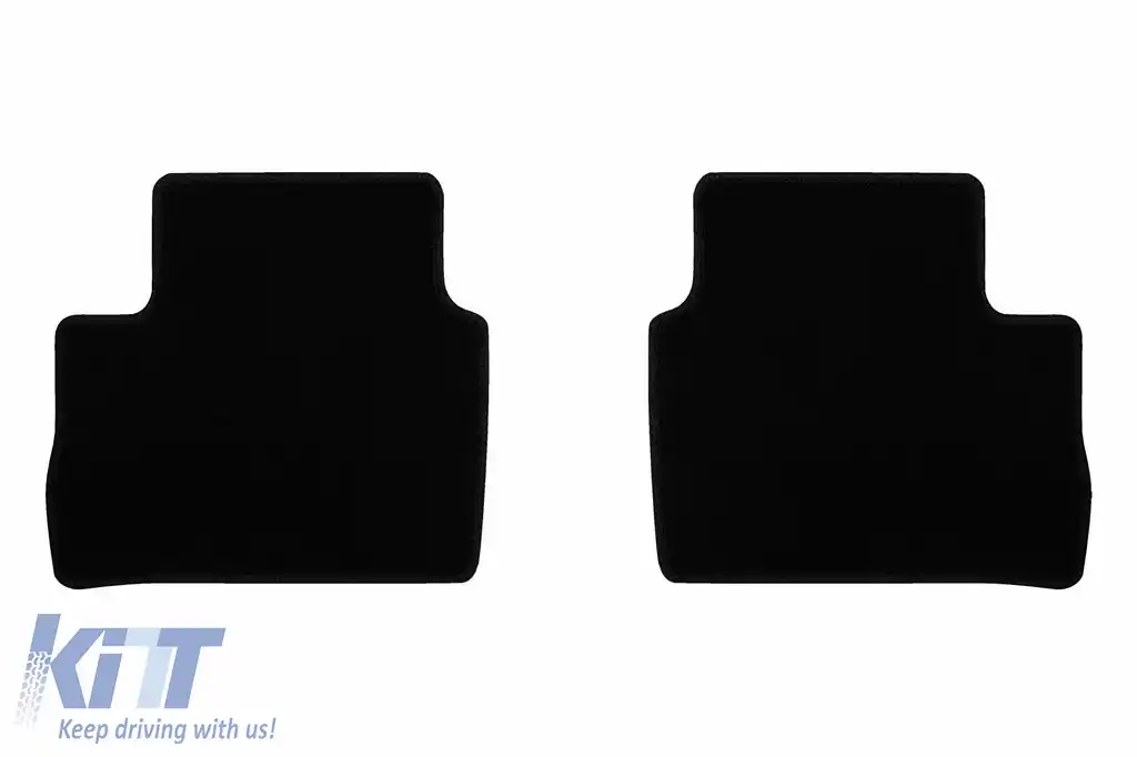 Mochete textile de la Rigum potrivite pentru Nissan Qashqai după 2021, set de 4 bucăți, negru-image-6247338