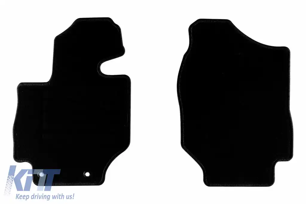 Mochete textile de la Rigum potrivite pentru Suzuki Jimny după 2021 cu transmisie automată și 2 locuri, set de 2 bucăți, negru