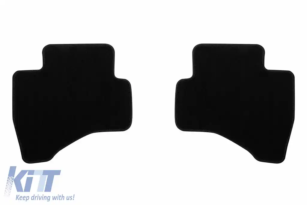 Mochete textile de la Rigum potrivite pentru Toyota Aygo după 2014, set de 4 bucăți, negru-image-6247409