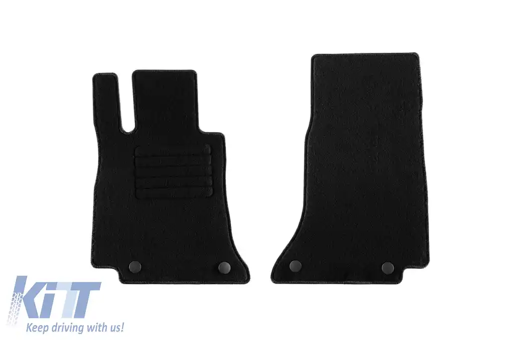 Mochete textile de la Rigum potrivite pentru Mercedes C class W206 după 2021, set de 4 piese, negru-image-6247420