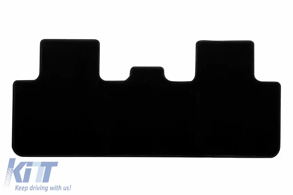 Mochete textile de la Rigum potrivite pentru Tesla Model Y 2020-2025, set de 3 piese, negru-image-6247482