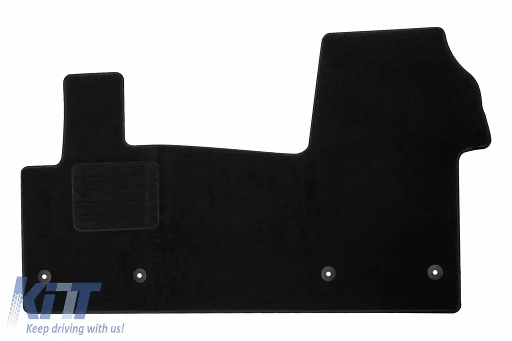 Mochete textile de la Rigum potrivite pentru Volkswagen T7 Multivan după 2022, set de 2 bucăți, negru