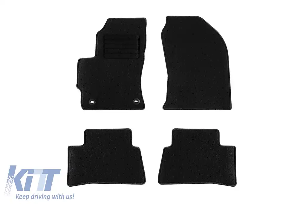Mochete textile de la Rigum potrivite pentru Toyota Corolla Cross după 2022, set de 4 bucăți, negru