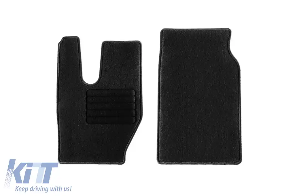 Mochete textile de la Rigum potrivite pentru Iveco T-Way, X-Way după 2022, set de 2 bucăți, negru