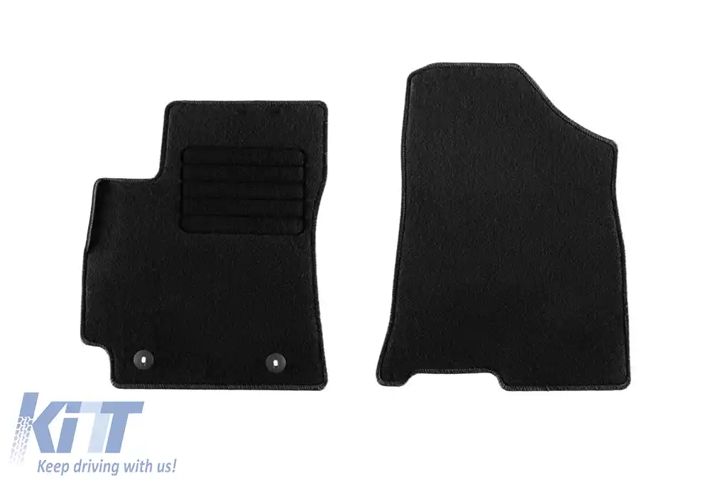 Mochete textile de la Rigum potrivite pentru Hyundai Kona după 2023, set de 4 bucăți, negru-image-6247705