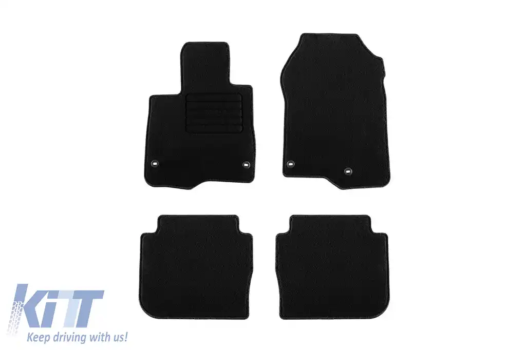 Mochete textile de la Rigum potrivite pentru Honda CR-V e:HEV după 2023, set de 4 bucăți, negru