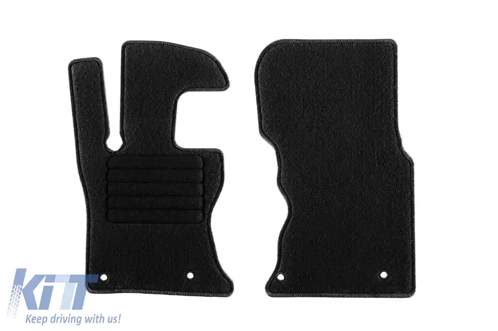 Mochete textile de la Rigum potrivite pentru Jaguar F-Pace după 2016, Range Rover Velar după 2017, set de 4 bucăți, negru-image-6247759