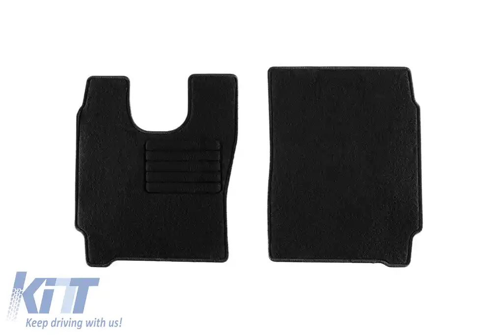 Mochete textile de la Rigum potrivite pentru Iveco Eurocargo după 2015, set de 2 bucăți, negru