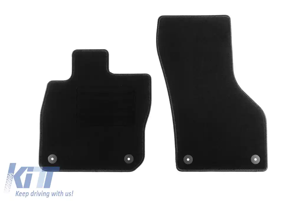 Mochete textile de la Rigum potrivite pentru Skoda Superb, Volkswagen Passat după 2024, set de 4 bucăți, negru-image-6247801