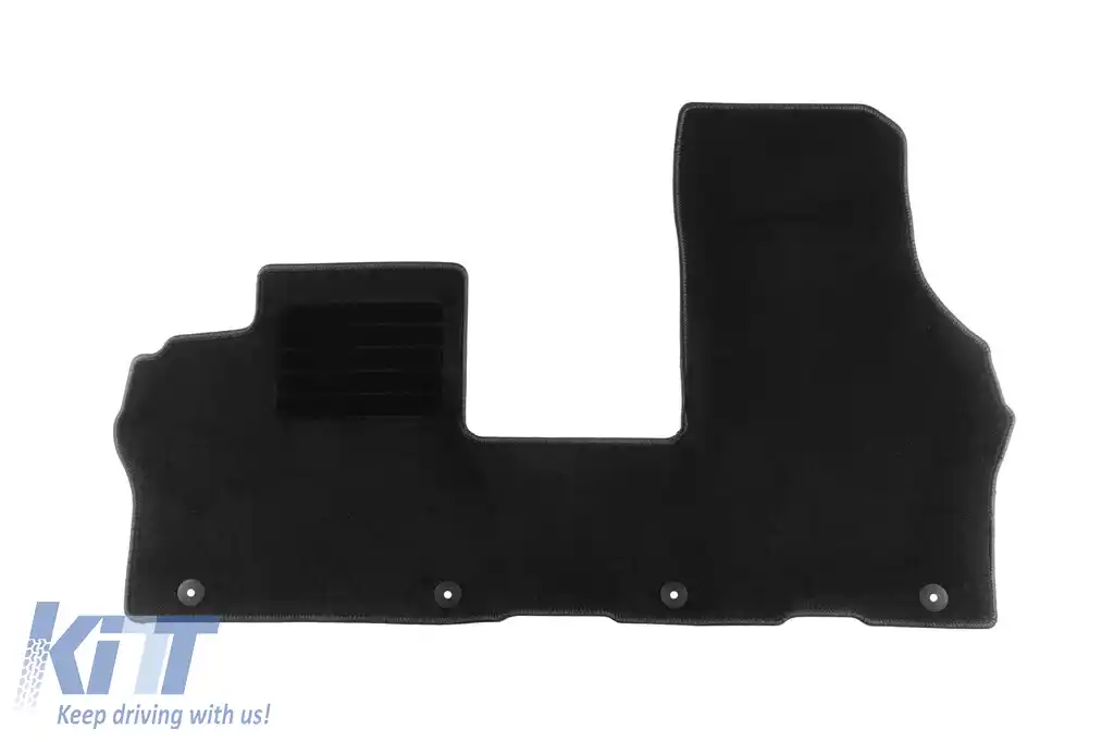 Mochete textile de la Rigum potrivite pentru Volkswagen ID.Buzz după 2022, 2 locuri, set de 2 bucăți, negru