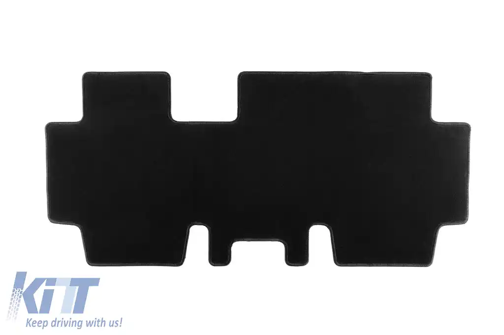 Mochete textile de la Rigum potrivite pentru Volkswagen ID.Buzz după 2022, a doua linie, 1 bucată, negru