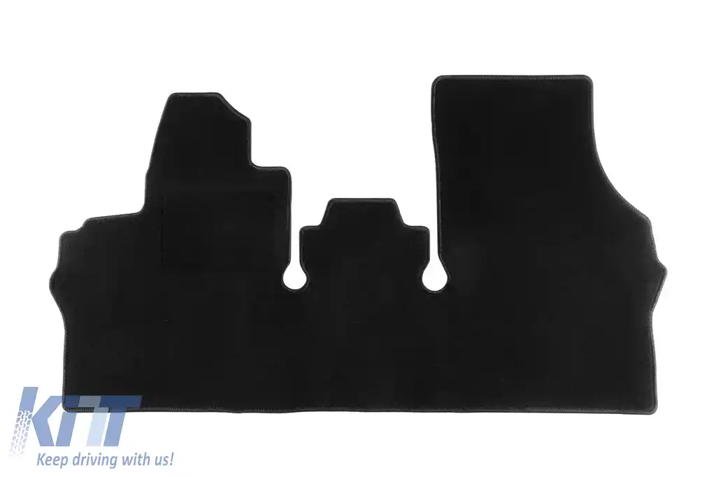 Mochete textile de la Rigum potrivite pentru Volkswagen ID.Buzz Cargo după 2023, 1 bucată, negru