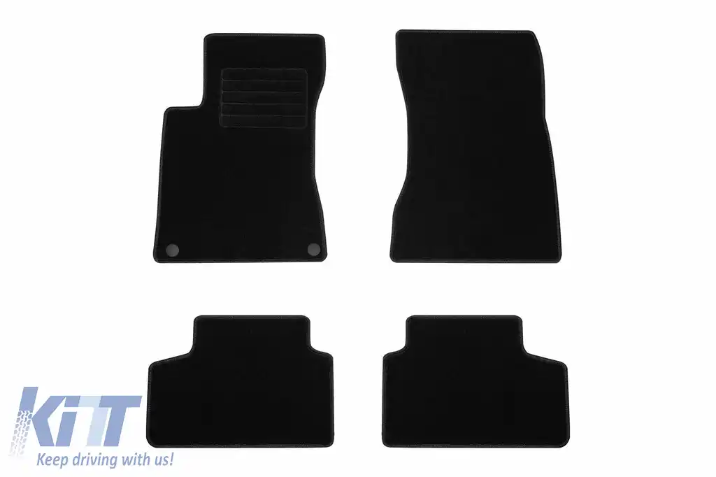 Mochete textile de la Rigum potrivite pentru Mercedes GLB după 2019, set de 4 bucăți, negru