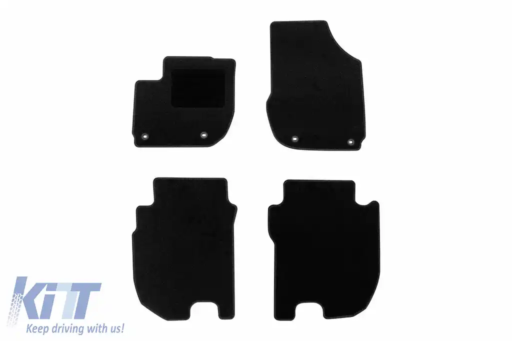 Mochete textile de la Rigum potrivite pentru Honda Jazz Crosstar Hybrid după 2020, set de 4 bucăți, negru