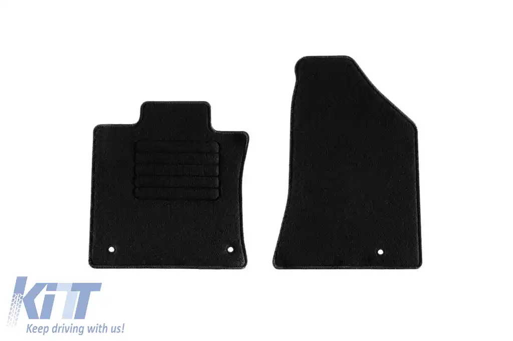 Mochete textile de podea de la Rigum potrivite pentru Ssangyong Korando după 2019, set de 4 bucăți, negru-image-6244316