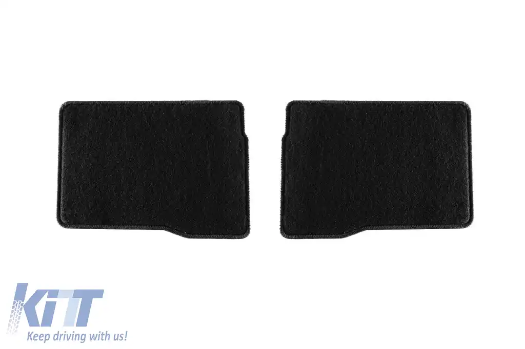 Mochete textile de podea de la Rigum potrivite pentru Ssangyong Korando după 2019, set de 4 bucăți, negru-image-6244317
