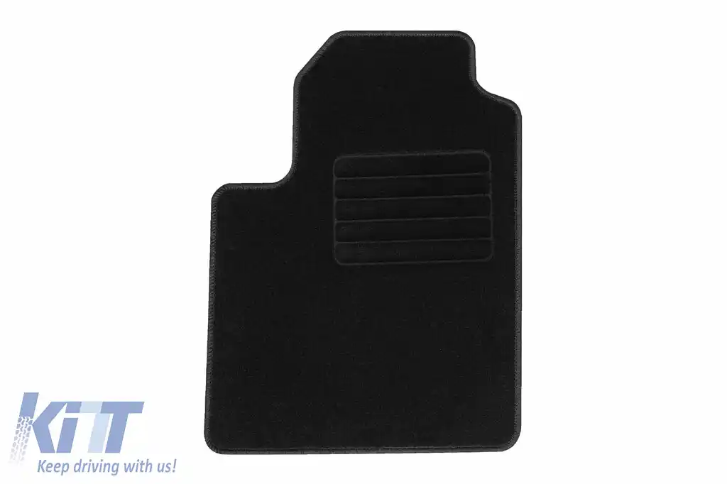 Mochete textile de podea de la Rigum potrivite pentru KIA Rio 2003-2006, set de 4 bucăți, negru-image-6245688