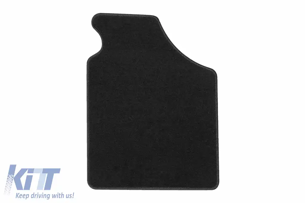 Mochete textile de podea de la Rigum potrivite pentru KIA Rio 2003-2006, set de 4 bucăți, negru-image-6245689