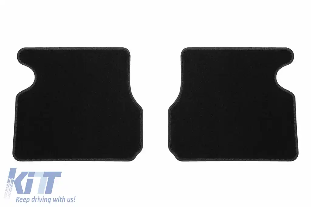 Mochete textile de podea de la Rigum potrivite pentru KIA Rio 2003-2006, set de 4 bucăți, negru-image-6245690