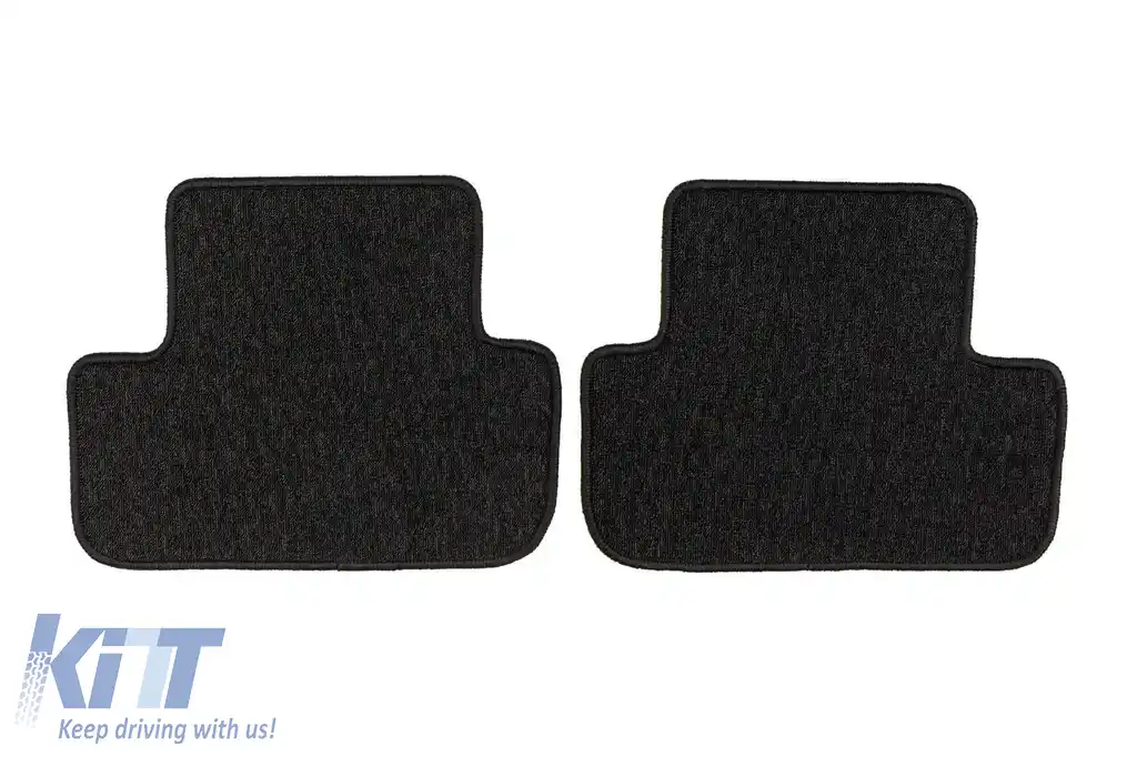 Mochete textile din seria Horizon de la Frogum potrivite pentru Audi A4 B8 2007-2015, set de 4 bucăți, negru-image-6254876