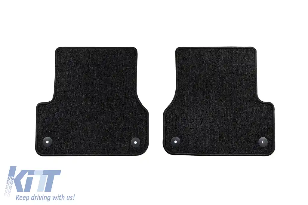 Mochete textile din seria Horizon de la Frogum potrivite pentru Audi A6 C7, A7 Sportback 2010-2018, set de 4 bucăți, negru-image-6254897