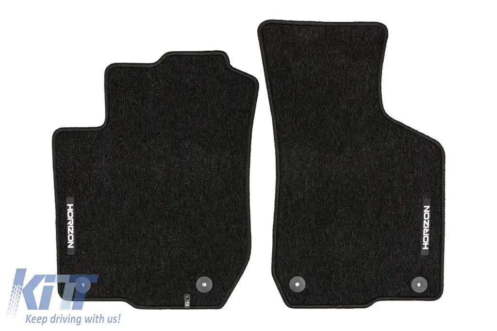 Mochete textile din seria Horizon de la Frogum potrivite pentru Audi A3 8L 1996-2003, set de 4 bucăți, negru-image-6254917