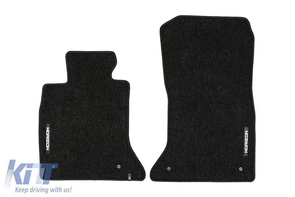 Mochete textile din seria Horizon de la Frogum potrivite pentru BMW 5 series F10 sedan, F11 estate 2010-2017, set de 4 bucăți, negru-image-6254966