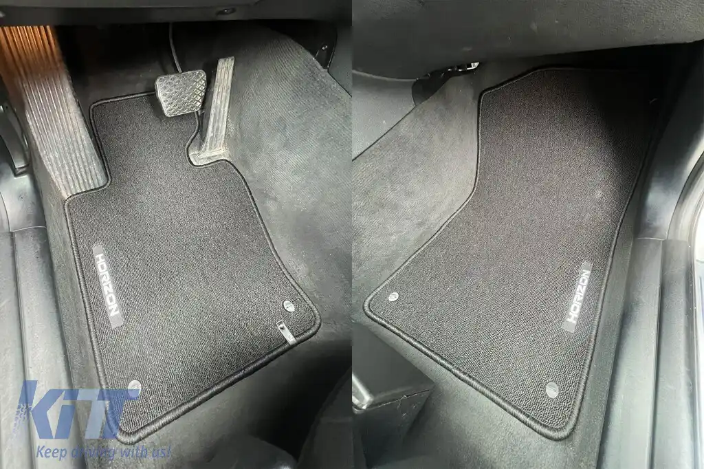 Mochete textile din seria Horizon de la Frogum potrivite pentru BMW X3 E83 2003-2010, set de 4 bucăți, negru-image-6254979