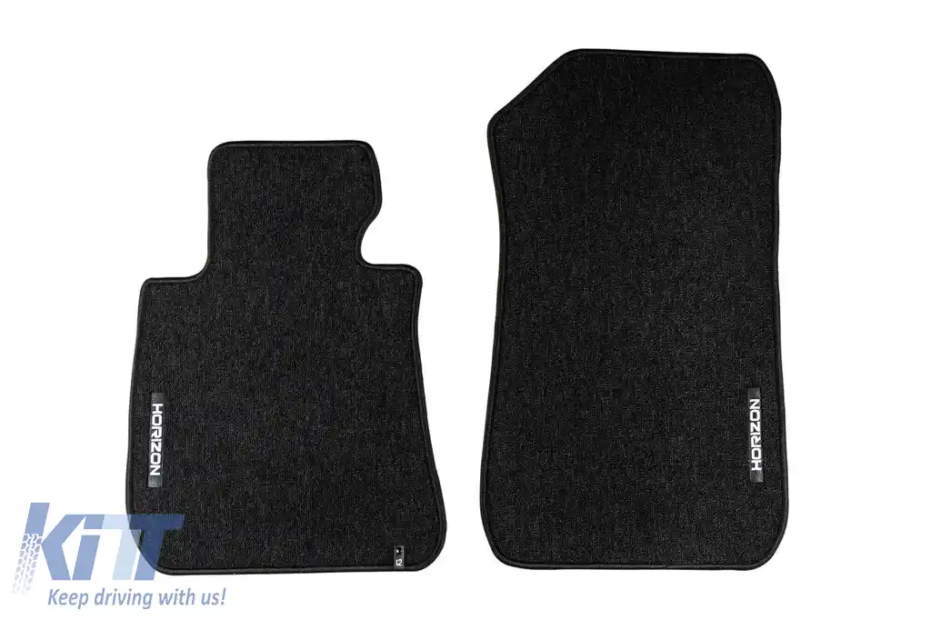 Mochete textile din seria Horizon de la Frogum potrivite pentru BMW 3 series E90 sedan, E91 estate 2004-2012, set de 4 bucăți, negru-image-6255014
