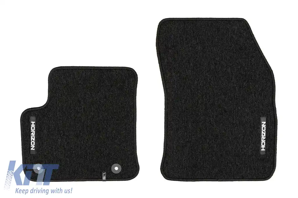 Mochete textile din seria Horizon de la Frogum potrivite pentru Citroen e-C4X SUV după 2020, set de 4 bucăți, negru-image-6255021