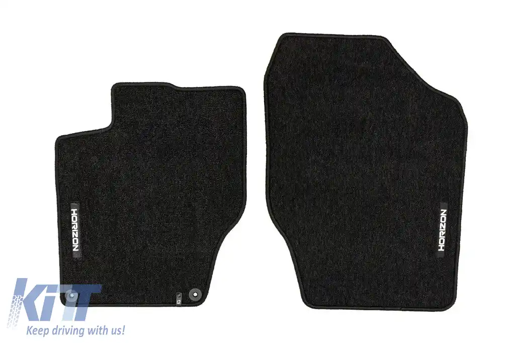 Mochete textile din seria Horizon de la Frogum potrivite pentru Citroen C4 2010-2018, DS4 2011-2015, set de 4 bucăți, negru-image-6255028