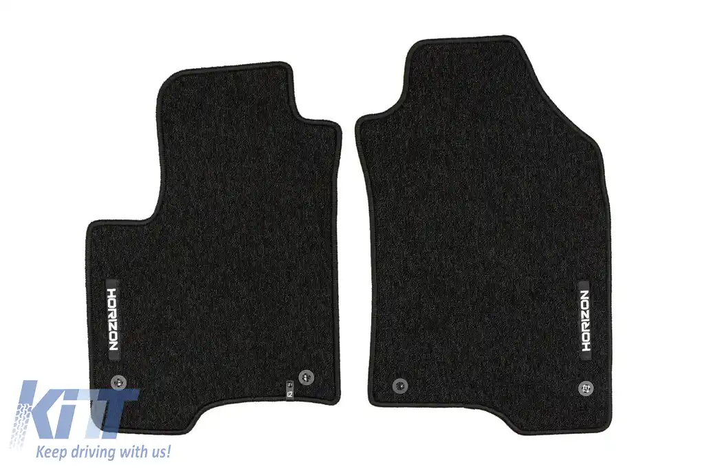 Mochete textile din seria Horizon de la Frogum potrivite pentru Fiat Panda hatchback după 2011, set de 4 bucăți, negru-image-6255049