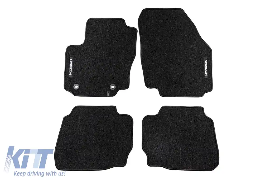 Mochete textile din seria Horizon de la Frogum potrivite pentru Ford Mondeo 2007-2014, set de 4 bucăți, negru