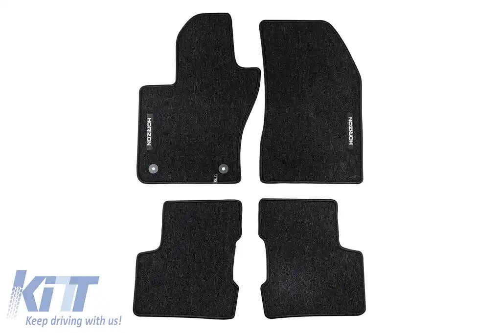 Mochete textile din seria Horizon de la Frogum potrivite pentru Jeep Renegade PHEV după 2014, set de 4 bucăți, negru