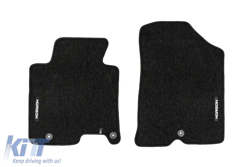 Mochete textile din seria Horizon de la Frogum potrivite pentru Kia Ceed, Kia ProCeed 2012-2018, set de 4 bucăți, negru-image-6255154