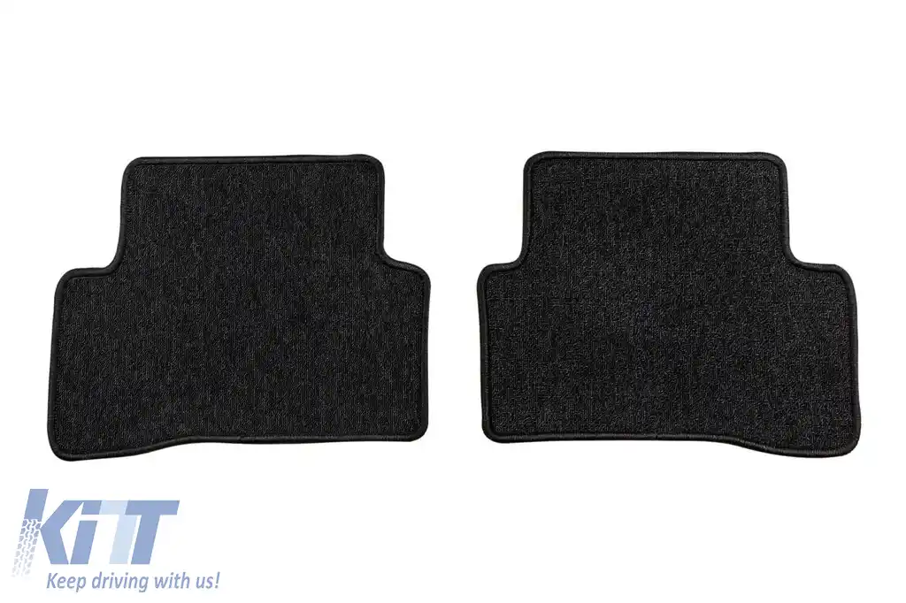 Mochete textile din seria Horizon de la Frogum potrivite pentru Mercedes C class W205 sedan, S205 estate 2014-2021, set de 4 bucăți, negru-image-6255176