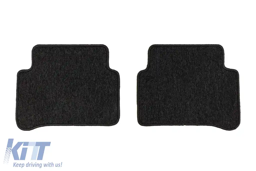 Mochete textile din seria Horizon de la Frogum potrivite pentru Mercedes E class W212 2009-2016, CLS C218 2010-2018, set de 4 bucăți, negru-image-6255190