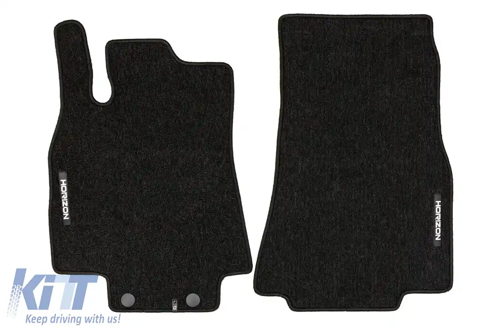 Mochete textile din seria Horizon de la Frogum potrivite pentru Mercedes B class W245 2005-2011, set de 4 bucăți, negru-image-6255210