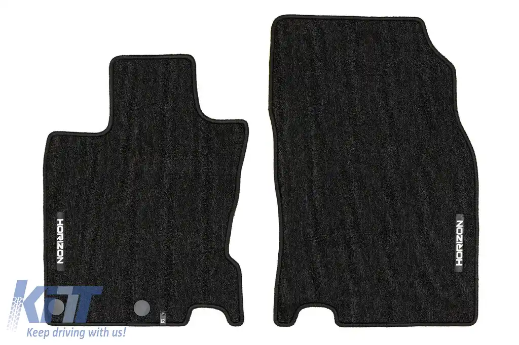 Mochete textile din seria Horizon de la Frogum potrivite pentru Nissan Qashqai 2013-2021, set de 4 bucăți, negru-image-6255224