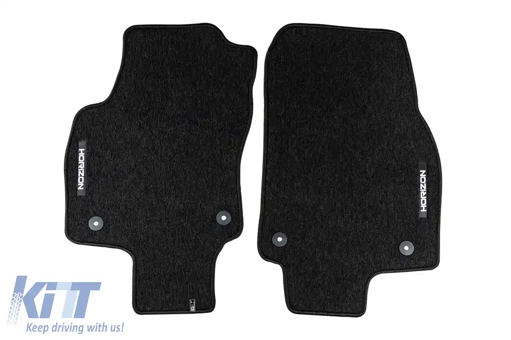 Mochete textile din seria Horizon de la Frogum potrivite pentru Opel Astra H 2004-2014, set de 4 bucăți, negru-image-6255248