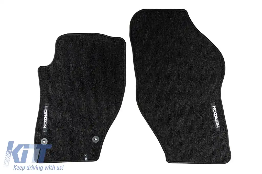 Mochete textile din seria Horizon de la Frogum potrivite pentru Peugeot 308 2007-2013, set de 4 bucăți, negru-image-6255262