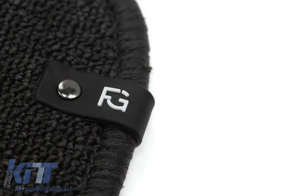 Mochete textile din seria Horizon de la Frogum potrivite pentru Skoda Superb 2008-2015, set de 4 bucăți, negru-image-6255353