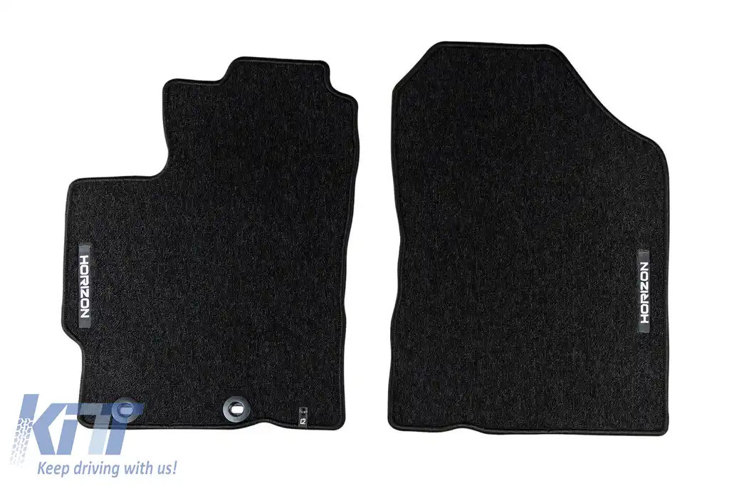 Mochete textile din seria Horizon de la Frogum potrivite pentru Toyota Yaris 2011-2020 versiunea non-Hybrid, set de 3 bucăți, negru-image-6255392