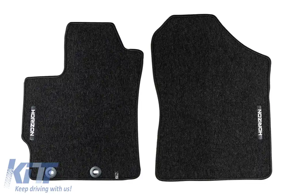 Mochete textile din seria Horizon de la Frogum potrivite pentru Toyota Yaris Hybrid după 2020, set de 4 bucăți, negru-image-6255399