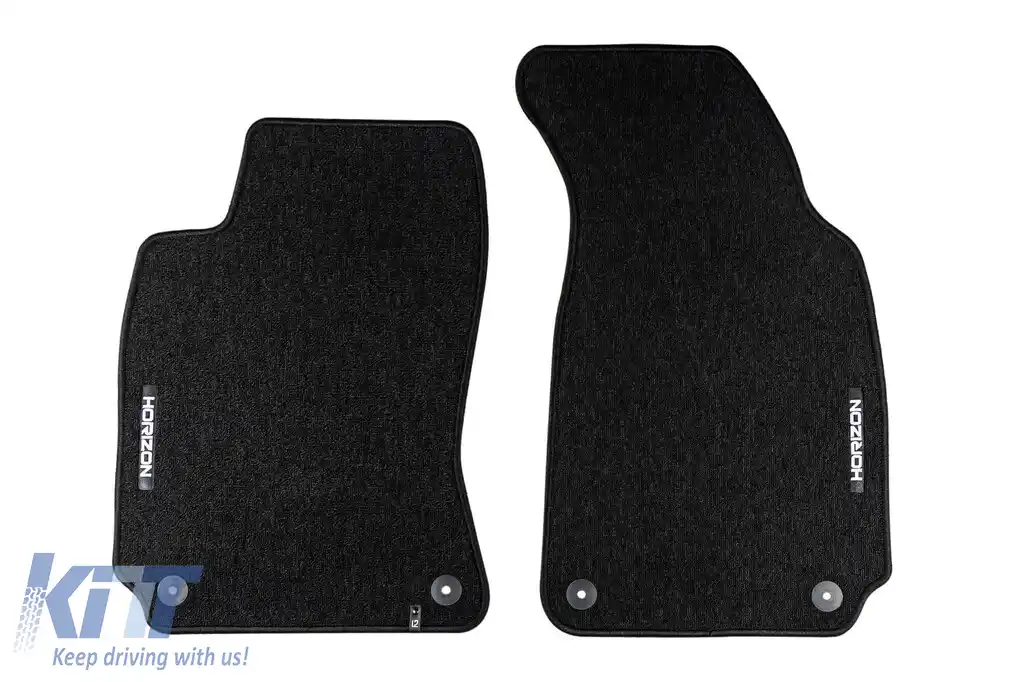 Mochete textile din seria Horizon de la Frogum potrivite pentru Volkswagen Passat B5 1996-2005, set de 4 bucăți, negru-image-6255461