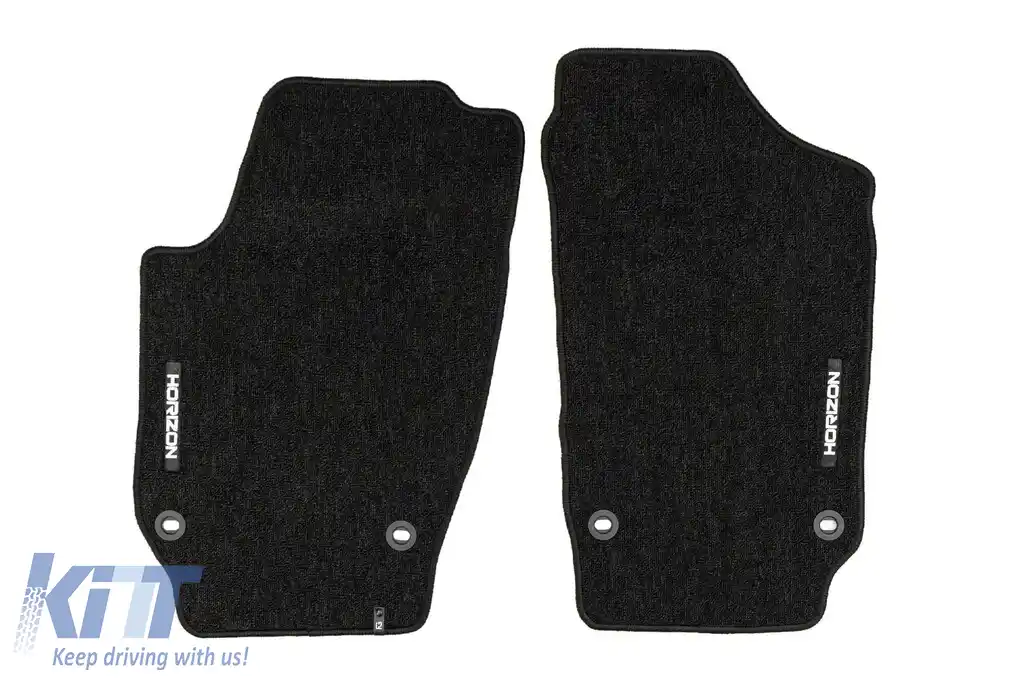 Mochete textile din seria Horizon de la Frogum potrivite pentru Volkswagen Passat B6 2005-2010, Passat B7 2010-2014, set de 4 bucăți, negru-image-6255468