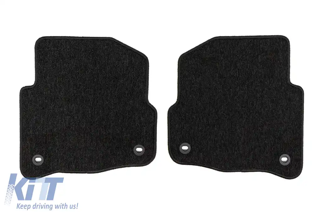 Mochete textile din seria Horizon de la Frogum potrivite pentru Volkswagen Passat B6 2005-2010, Passat B7 2010-2014, set de 4 bucăți, negru-image-6255469