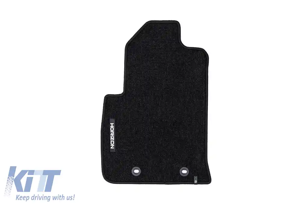 Mochete textile din seria Horizon de la Frogum potrivite pentru Ford Fiesta 2005-2008, Fusion 2005-2012, set de 4 bucăți, negru-image-6255627