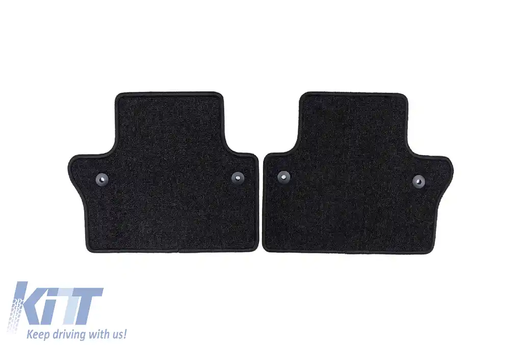 Mochete textile din seria Horizon de la Frogum potrivite pentru Volvo V70, Volvo XC70 2007-2016, set de 4 bucăți, negru-image-6255721