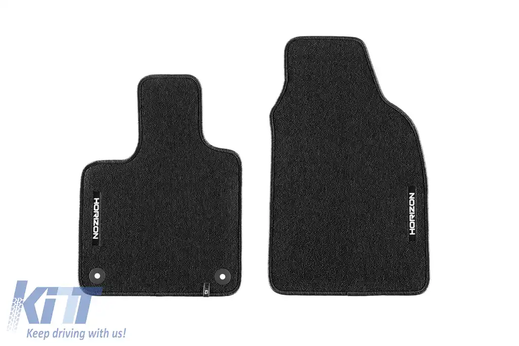 Mochete textile din seria Horizon de la Frogum potrivite pentru Fiat 500E după 2020, set de 4 bucăți, negru-image-6255846